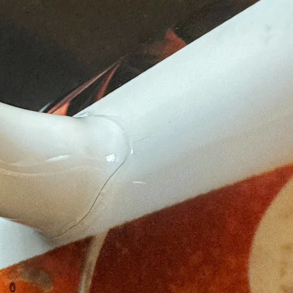 Lucas Film Ltd 2011 Darth Vader &Luke Skywalker Star Wars Mug/Cup Repaired *READ - Picture 9 of 13